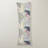 Coussins Longs Elegant Festive Feline Celebration (Devant (Vertical))