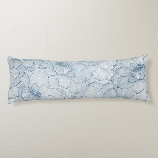 Coussins Longs Élégant floral (Dos)