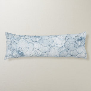 Coussins Longs Élégant floral