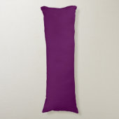 Coussins Longs Élégant Plum solide - Oreiller corporel (Devant (Vertical))