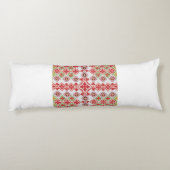 Coussins Longs Elegant Red Mandala Geometric Bedroom & Home Texti (Dos)