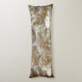 Coussins Longs Élégant Rose floral Motif pétal (Dos (Vertical))