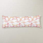 Coussins Longs Élégant rose Ornementale Design élégant Oreiller (Dos)