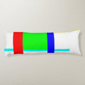 Coussins Longs Embrassage coloré (Dos)