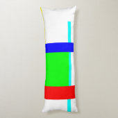 Coussins Longs Embrassage coloré (Dos (Vertical))