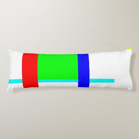 Coussins Longs Embrassage coloré (Devant)