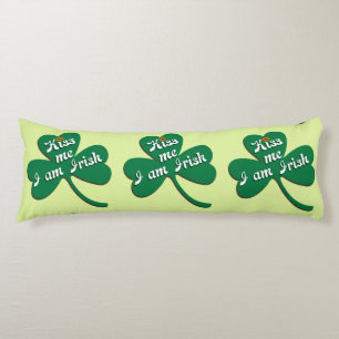 Coussins Longs Embrasse-moi Je suis irlandais