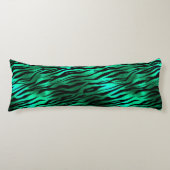 Coussins Longs Emerald and Gold Safari Series Design 10 (Devant)