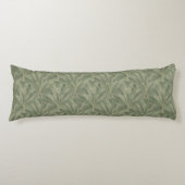 Coussins Longs Emerald Green et Gold Art déco Motif (Devant)