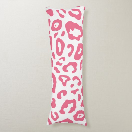Coussins Longs Empreinte de léopard (Devant (Vertical))