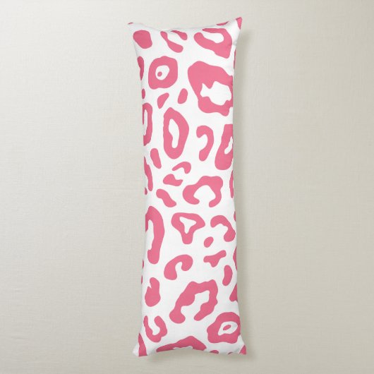 Coussins Longs Empreinte de léopard (Dos (Vertical))