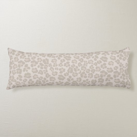Coussins Longs Empreinte de léopard Glam 2 #motif #design (Devant)