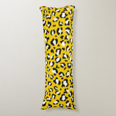 Coussins Longs Empreinte de léopard, Spots de léopard, Leopard Ja (Devant (Vertical))