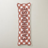 COUSSINS LONGS EN VICHY FERME (Dos (Vertical))