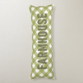 COUSSINS LONGS EN VICHY FERME (Dos (Vertical))
