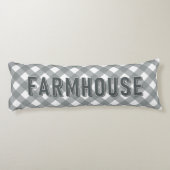 COUSSINS LONGS EN VICHY FERME (Dos)