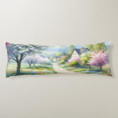 Coussins Longs Enchanted Blossom Country Lane (Dos)