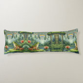 Coussins Longs Enchanter William Morris Frog dans une forêt (Dos)