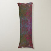 Coussins Longs Encre d'alcool foncé Abstraite (Devant (Vertical))