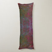 Coussins Longs Encre d'alcool foncé Abstraite (Dos (Vertical))