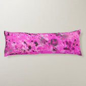 Coussins Longs Encre rose (Dos)
