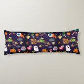 Coussins Longs Enfants amusants Halloween Candy Zombie sorcière f (Dos)