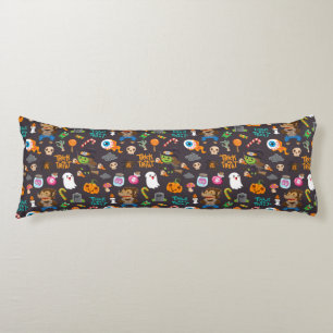 Coussins Longs Enfants amusants Halloween Candy Zombie sorcière f