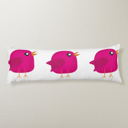 Coussins Longs Enfants mignonette birdy (Dos)