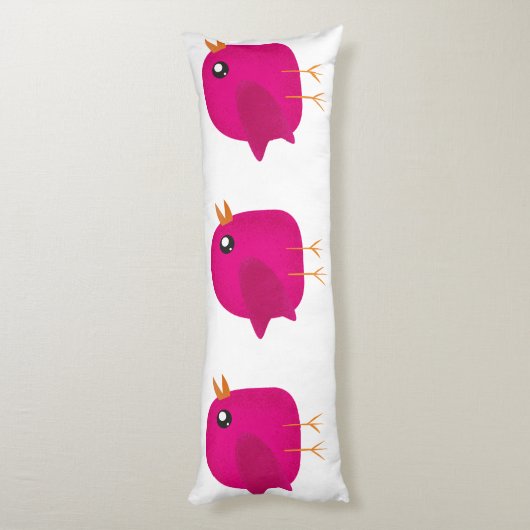 Coussins Longs Enfants mignonette birdy (Dos (Vertical))