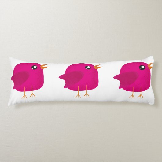 Coussins Longs Enfants mignonette birdy (Devant)
