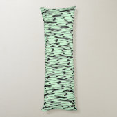 Coussins Longs Engager la dynamique verte de la menthe (Dos (Vertical))