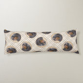 Coussins Longs English Toy Spaniel Peinture King Charles Dog Art (Dos)