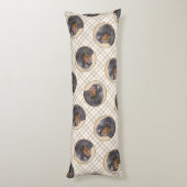 Coussins Longs English Toy Spaniel Peinture King Charles Dog Art (Dos (Vertical))