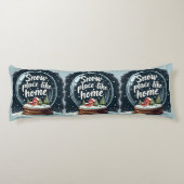 Coussins Longs Enneigement comme maison vacances Citation (Dos)