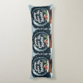 Coussins Longs Enneigement comme maison vacances Citation (Dos (Vertical))