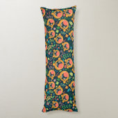 Coussins Longs Entendez-moi Roar Tiger Jungle Personnalisé (Dos (Vertical))