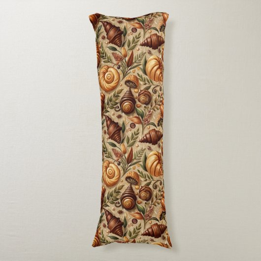 Coussins Longs Envie de Croissants (Devant (Vertical))