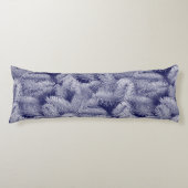 Coussins Longs Épinette bleue de minuit (Devant)