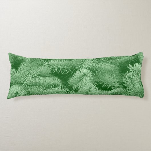 Coussins Longs Épinette de Noël (Devant)