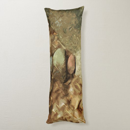 Coussins Longs Équilibrer les rochers Impressionnisme Abstrait (Dos (Vertical))