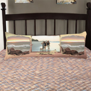 Coussins Longs Équipage de famille Vagues et Rochers 0893