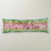 Coussins Longs Escaliers de sirène princesse arc-en-ciel #2 #déco (Dos)