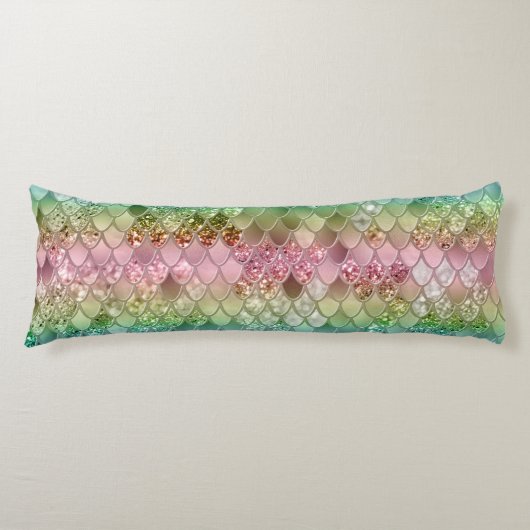Coussins Longs Escaliers de sirène princesse arc-en-ciel #2 #déco (Devant)