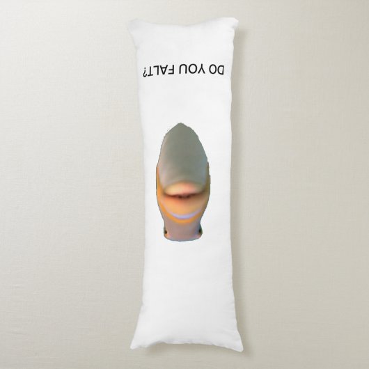 Coussins Longs Est-ce que tu échoues ? (Devant (Vertical))