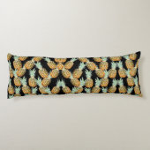 Coussins Longs été aloha hawaïen tropical fruit ananas (Dos)