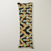 Coussins Longs été aloha hawaïen tropical fruit ananas (Devant (Vertical))