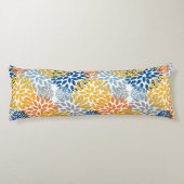 Coussins Longs Été Floral Abstrait Couleurs vives Motif (Dos)