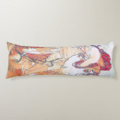 Coussins Longs Été (Quatre Saisons), Alphonse Mucha (Devant)