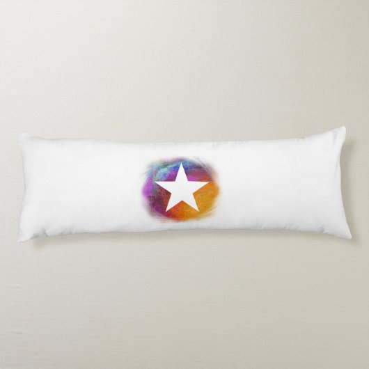 Coussins Longs Étoile blanche (Dos)