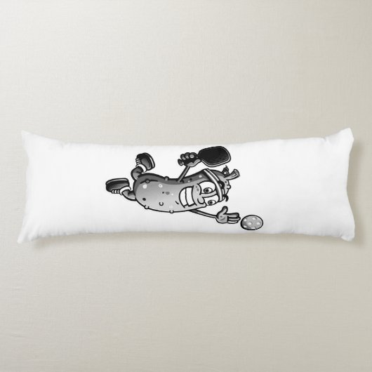 Coussins Longs Étoile de Pickleball (Devant)